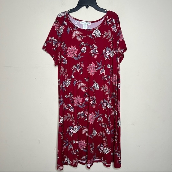 PLUS SIZE Colorful Dress - Picture 1 of 4